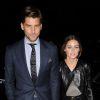 Olivia Palermo et son fiancé Johannes Huebl au défilé H&M collection prêt-à-porter automne-hiver 2014-2015 lors de la Fashion Week au Grand Palais à Paris le 26 février 2014.