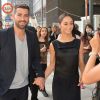 Jesse Metcalfe et sa fiancée Cara Santana à l'université Pierre et Marie Curie pour le défilé homme Maison Martin Margiela printemps-été 2015. Paris, le 27 juin 2014.