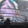 Nicola Sirkis et son groupe Indochine en concert au Stade France à Paris. Le 27 juin 2014.