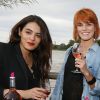 Sofia Essaidi, Fauve Hautot prennent la pose pour les vins Bordeaux Rosés durant La Fête Du Vin 2014 à Bordeaux, le 28 juin 2014. 