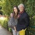  Jean Rochefort et sa fille Cl&eacute;mence aux Internationaux de France de tennis de Roland- Garros le 4 juin 2013 