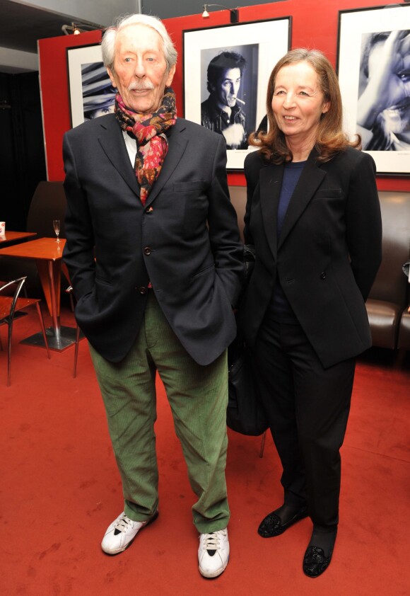 Jean Rochefort et sa femme Francoise - Avant-première du film 'L'Artiste et son modèle' à Paris le 26 février 2013