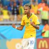 Neymar lors du match Brésil - Chili le 28 juin 2014 à Belo Horizonte