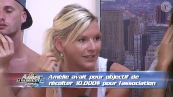 Amélie fait le bilan de son aventure (Les Anges de la télé-réalité 6 - épisode du mercredi 2 juillet 2014.)