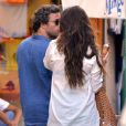Lana Del Rey déguste une glace avec le beau Francesco Carrozzini à Portofino, le 1er juillet 2014