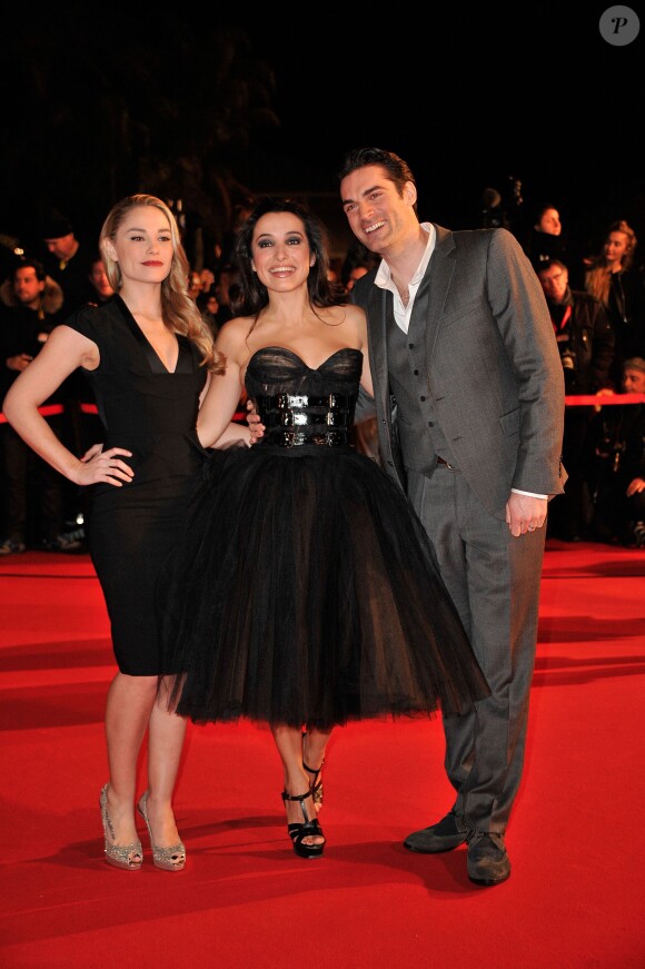 Joy Ester, Isabelle Vitari, Gil Alma - 14e édition des NRJ Music Awards au Palais des Festivals à Cannes le 26 janvier 2013.