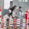 Guillaume Canet - Paris Eiffel Jumping, présenté par Gucci, au Champ de Mars à Paris. Le 4 juillet 2014