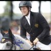 Guillaume Canet au Paris Eiffel Jumping, présenté par Gucci, au Champ de Mars à Paris le 4 juillet 2014.