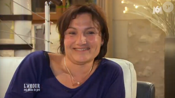 Chrystèle - "L'amour est dans le pré 2014" sur M6 – Emission du 7 juillet 2014.
