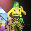 Katy Perry en concert à Belfast dans le cadre de sa tournée "Prismatic Tour". Le 7 mai 2014.