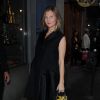 Elizabeth Von Guttman enceinte à l'after-party Dior à Paris, le 7 juillet 2014.