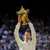 Novak Djokovic vainqueur du tournoi Wimbledon, le 6 juillet 2014