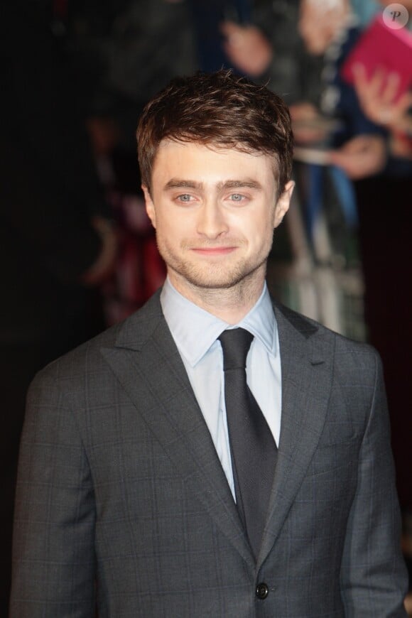 Daniel Radcliffe à la projection du film "Kill Your Darlings" à Londres, le 17 octobre 2013.