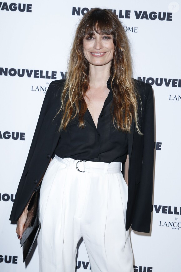 Caroline de Maigret lors de la soirée "Nouvelle Vague by Lancôme" au Palais Brogniart à Paris, le 9 juillet 2014.