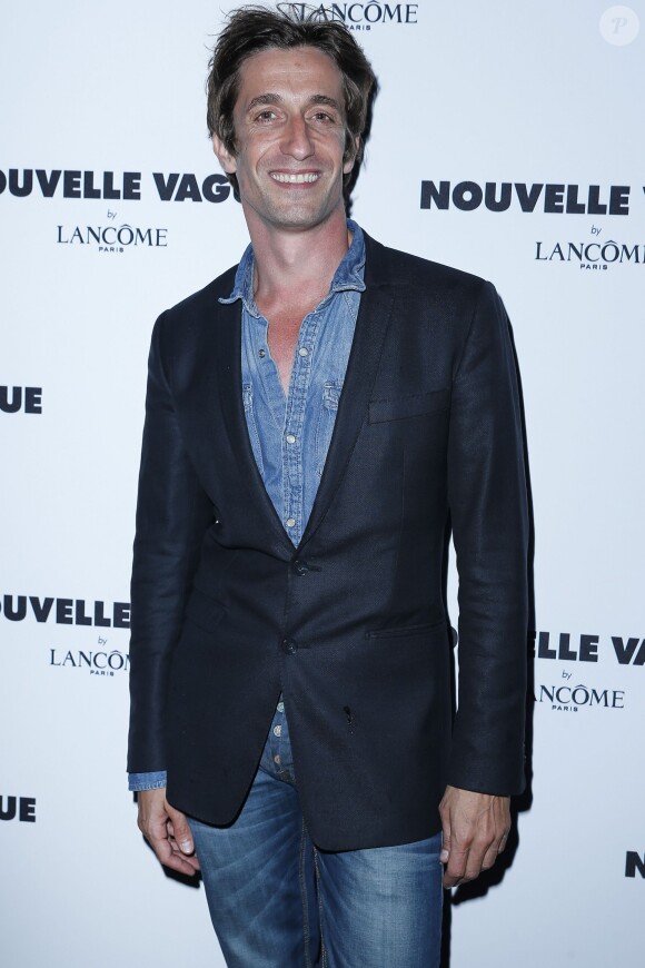 Benjamin Pech lors de la soirée "Nouvelle Vague by Lancôme" au Palais Brogniart à Paris, le 9 juillet 2014.