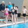 Camilla Parker Bowles inaugurant une piscine à Aberdeen le 8 juillet 2014