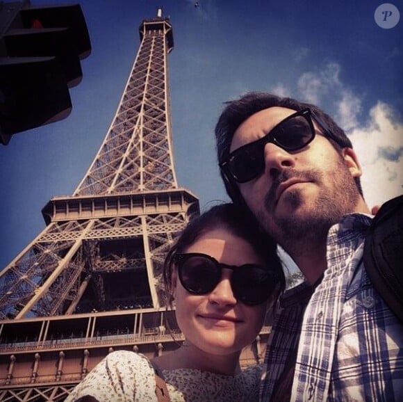 Emilie de Ravin et Eric Bilitch à Paris le 25 juin 2014.