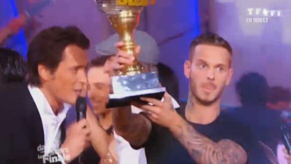 M. Pokora, lorsqu'il a remporté la finale de la première saison de "Danse avec les stars" sur TF1.