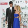 Novak Djokovic et Jelena Ristic au 'Love Ball' à l'Opéra Garnier de Monaco le 27 juillet 2013