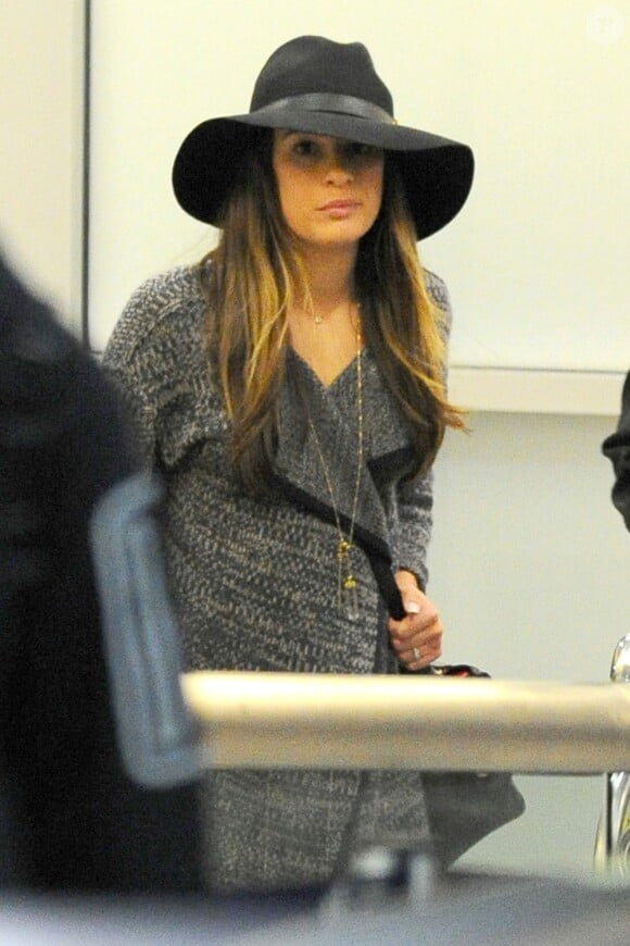 Lea Michele à Los Angeles, le 20 octobre 2013.