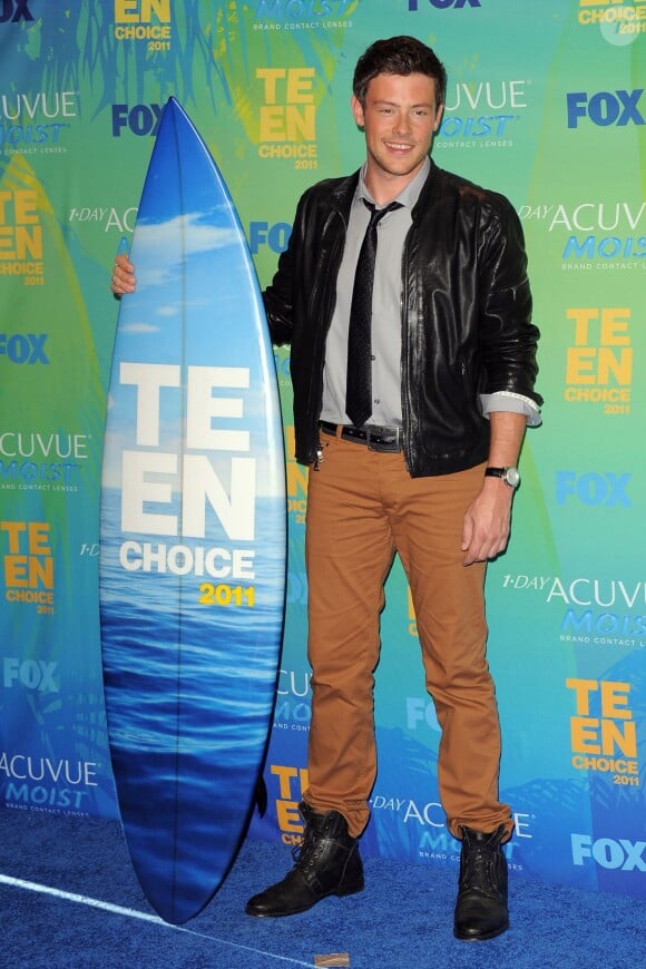 Cory Monteith aux Teen Choice Awards 2011.
