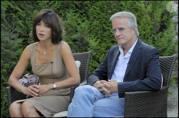 Sophie Marceau et Christophe Lambert à Angoulême le 27 août 2009.