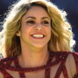  La chanteuse Shakira lors de la finale de la coupe du monde de la FIFA 2014 Allemagne-Argentine &agrave; Rio de Janeiro, le 13 juillet 2014. 