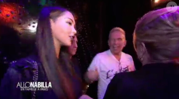 Nabilla au défilé Jean Paul Gaultier - "Allô Nabilla" saison 2 sur NRJ12. Episode du 16 juillet 2014.