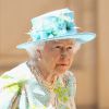 La reine Elizabeth II en visite dans le Derbyshire le 10 juillet 2014