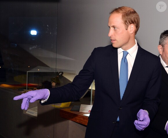 Le prince William effectuait le 17 juillet 2014 la réouverture du Musée impérial de la guerre à Londres.