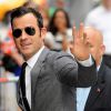 Justin Theroux sur Good Morning America à New York le 10 juillet 2014.