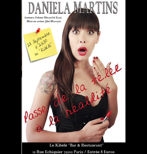 Daniela Martins en spectacle à Paris