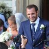 Mariage de Giorgio Chiellini et Carolina Bonistalli à Livourne en Italie le 19 juillet 2014
