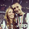 La Juventus félicite Giorgio Chiellini pour son mariage le 19 juillet 2014.
