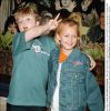 Skye McCole Bartusiak et son ami Spencer Breslin (frère d'Abigail) au Planet Hollywood de New York le 6 juillet 2000.