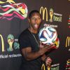 Victor Cruz lors de la soirée  FIFA World Cup 2014 McDonald's Launch Party au Pillars 38 de New York le 5 juin 2014