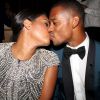 Victor Cruz et Elaina Watley au Standard's Boom Boom Room lors du Met Gala After Party de New York le 6 mai 2013