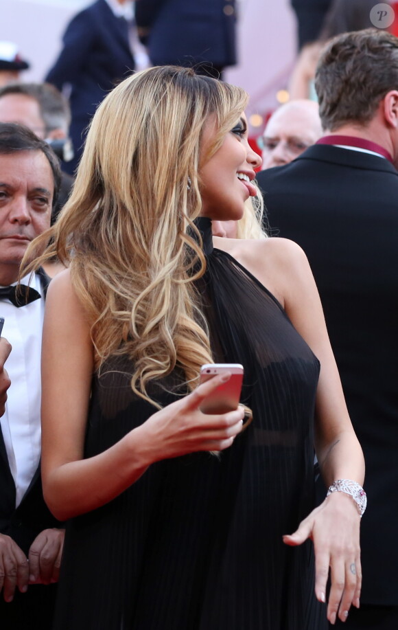 Nabilla Benattia au Festival de Cannes, le 18 mai 2014.
