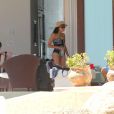 Exclusif - Naya Rivera en vacances à Cabo San Lucas, le 22 juillet 2014.