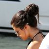 Selena Gomez en shopping à Saint-Tropez, le 23 juillet 2014.