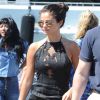 Selena Gomez est allée faire du shopping chez Dior à Saint-Tropez, le 23 juillet 2014.