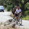 Nicolas Sarkozy s'est offert une longue ballade en vélo au Cap Nègre le 5 juillet 2014. Il a traversé le col du Babaou avant d'emprunter les chemins bucoliques de Bormes-les-Mimosas.