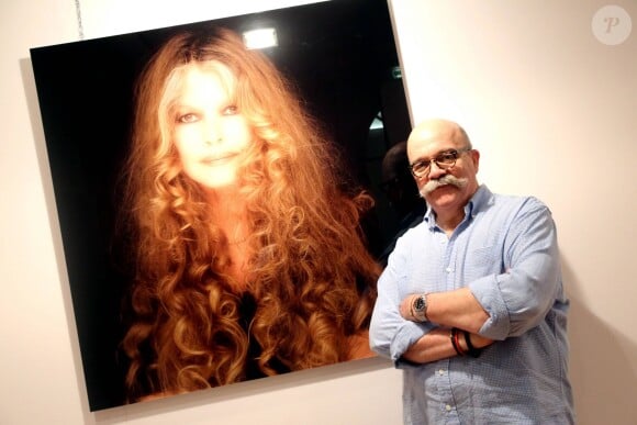 Gérard Schachmes - Vernissage de l'exposition "Brigitte for Ever" du photographe Gérard Schachmes à Saint-Tropez le 25 juillet 2014. Gérard Schachmes expose ses plus belles photos de B.B.