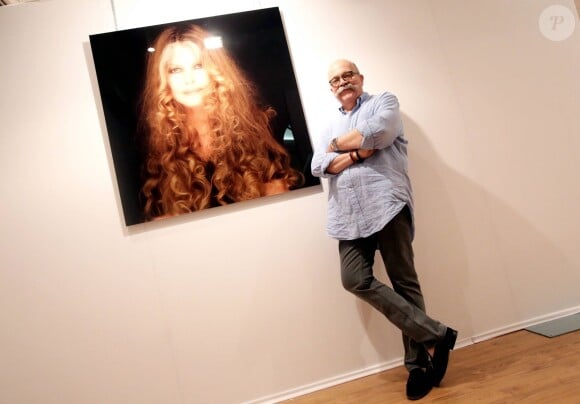 Gérard Schachmes au vernissage de l'exposition "Brigitte for Ever" à Saint-Tropez le 25 juillet 2014. Gérard Schachmes expose ses plus belles photos de B.B.
