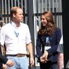 Le prince William et Kate Middleton ainsi que le prince Harry se sont rejoints aux XXe Jeux du Commonwealth le 28 juillet 2014