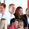 Kate Middleton, le prince William, le prince Harry et le prince Edward ont notamment assisté au combat du boxeur anglais Fitzgerald le 28 juillet 2014 aux XXe Jeux du Commonwealth, à Glasgow.