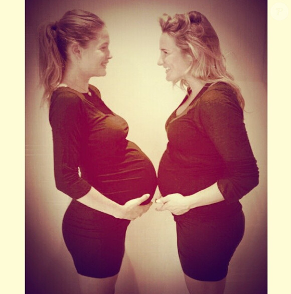 Doutzen Kroes, enceinte de son deuxième enfant (une fille), multiplie les photos en attendant de devenir maman une nouvelle fois. 28 juillet 2014