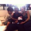 Doutzen Kroes en famille ! Le top vient d'accoucher de sa petite fille Myllena Mae. Le 30 juillet 2014