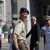 Le roi Felipe VI d'Espagne en visite à l'état-major de la défense le 29 juillet 2014
