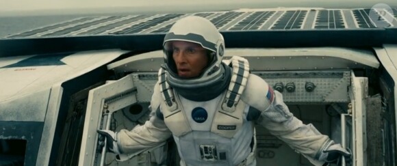 Matthew McConaughey dans Interstellar. (capture d'écran)